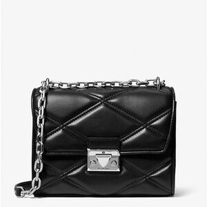 NWT Michael Kors Serena Small Quilted Crossbody Bag